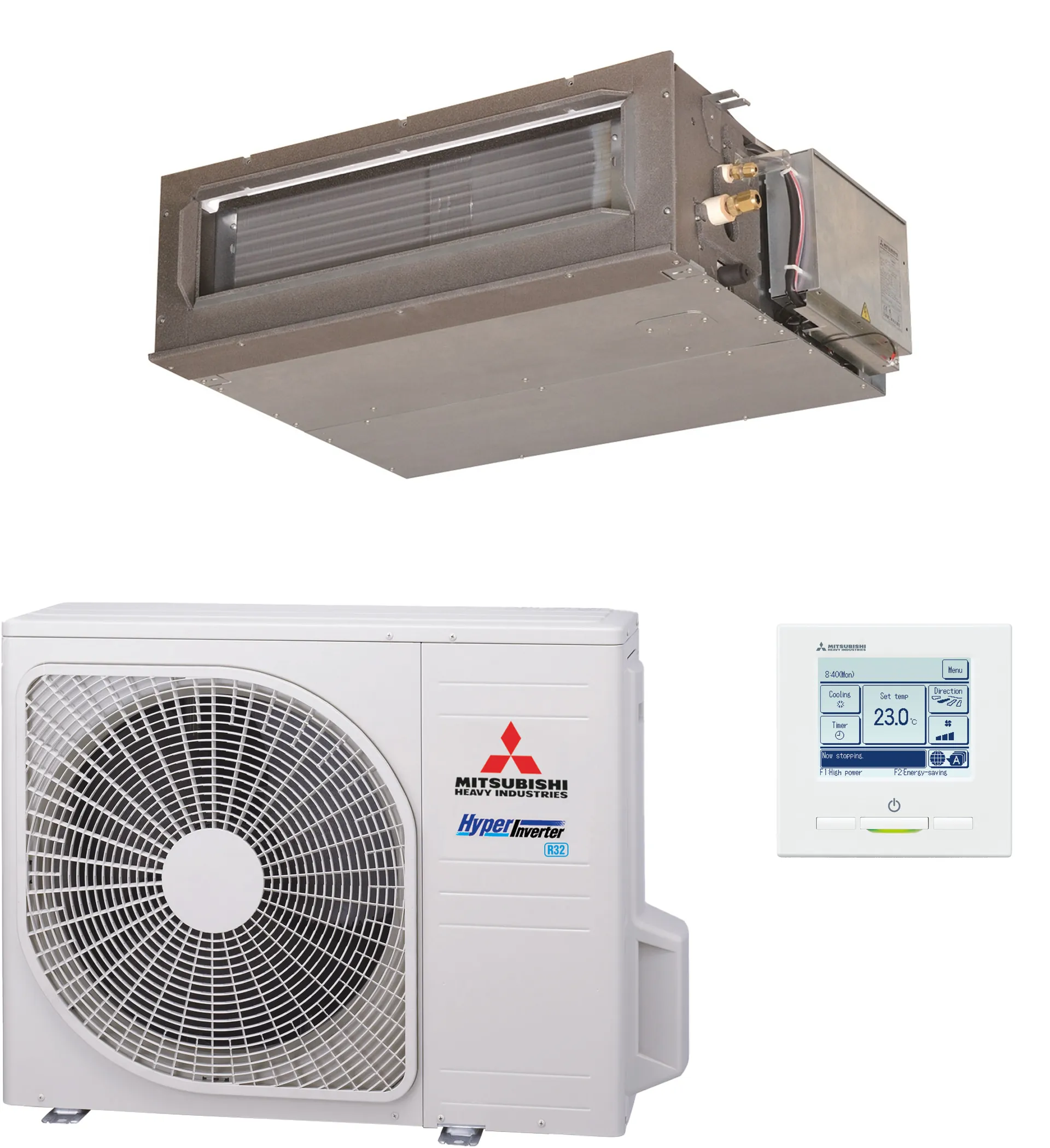 Mitsubishi Heavy Satellietunit FDUM100VH 4.0KW R32 SET